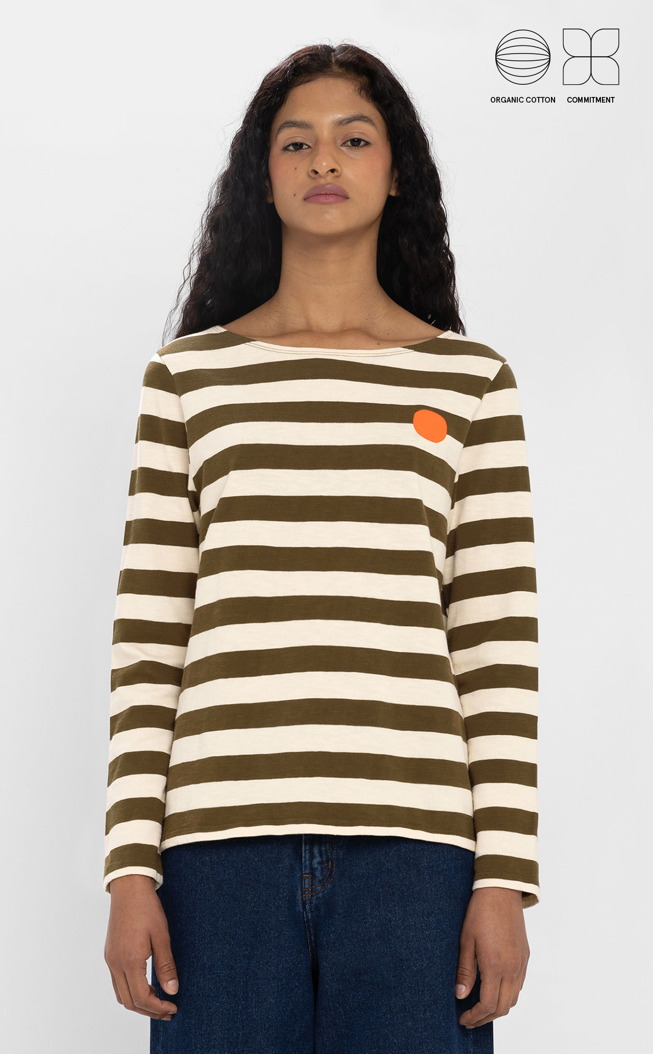 CAMISETA STRIPED DOT W